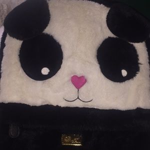 Fluffy Panda backpack